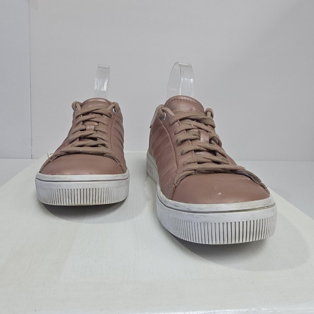 K-Swiss Shoes Womens Size 8 Pink Court Style V Low Top Sneakers 9535-644-M LON - Picture 3 of 10